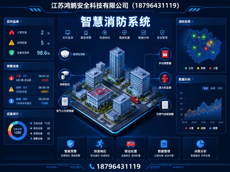万宁智慧消防系统展示图